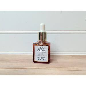 Sunday Riley CEO Glow Oil 0.3 Oz 10 mL Facial Oil Moisturizer Vitamin C Turmeric